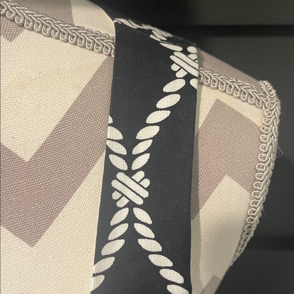 Banana Republic Black and White Geometric Midi Dress - Picture 3 of 7